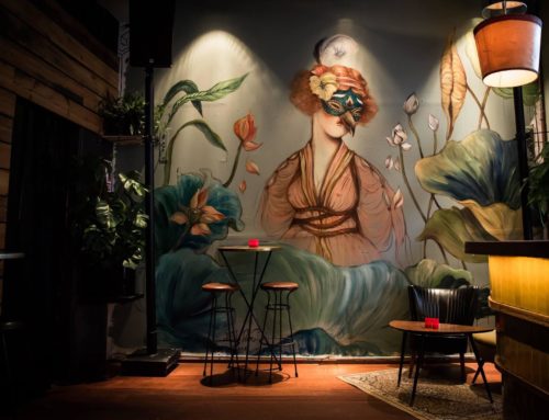 Mural at Guzzo Bar