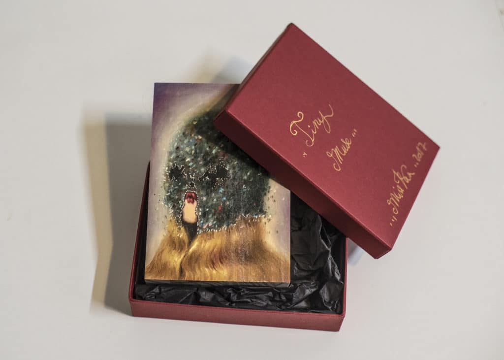Tiny Muse II - Wood Print - Miss Van