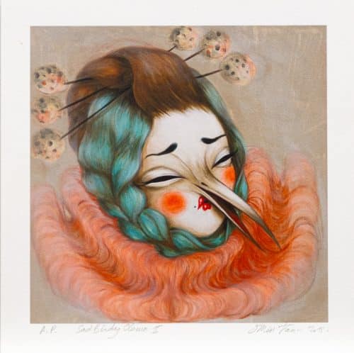 Sad Birdy Clown - Miss Van