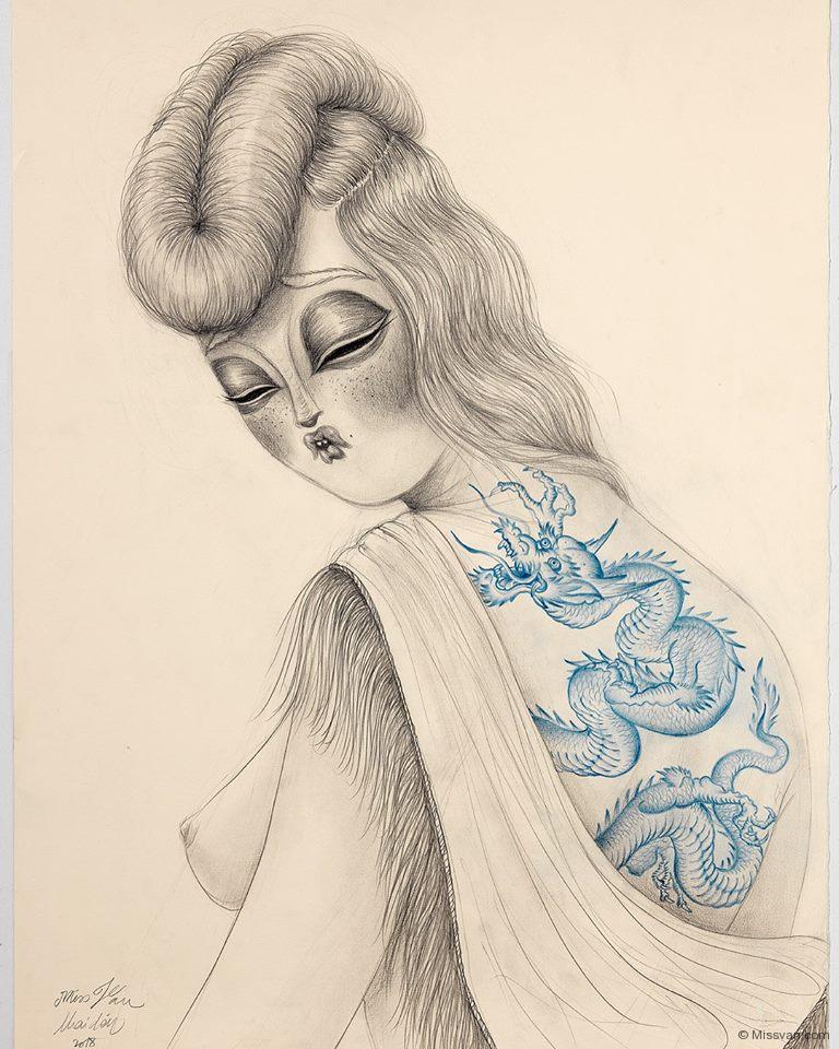 Indigo Muse - Miss Van x Ramon Maiden