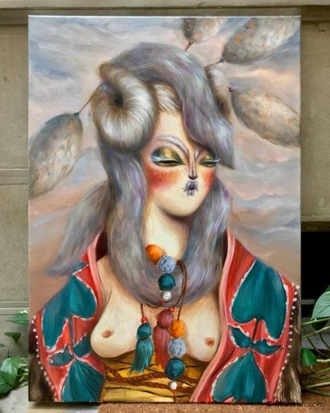 Gitana XVI by Miss Van, 2018