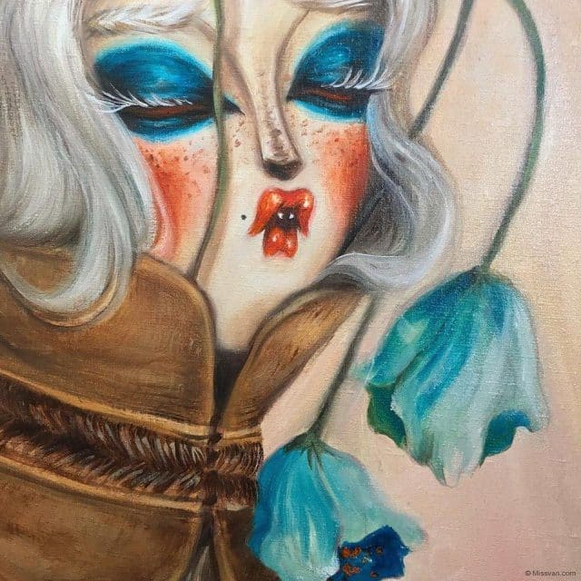 Close up - Jardin Secret - Miss Van