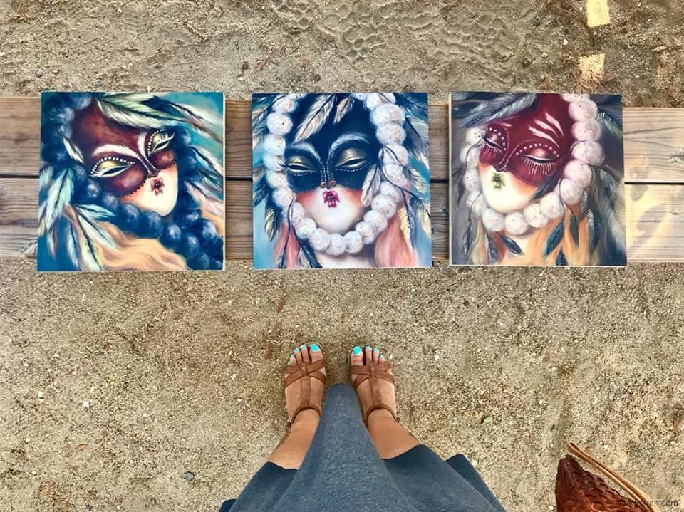 'PomPom Mask series' 2018