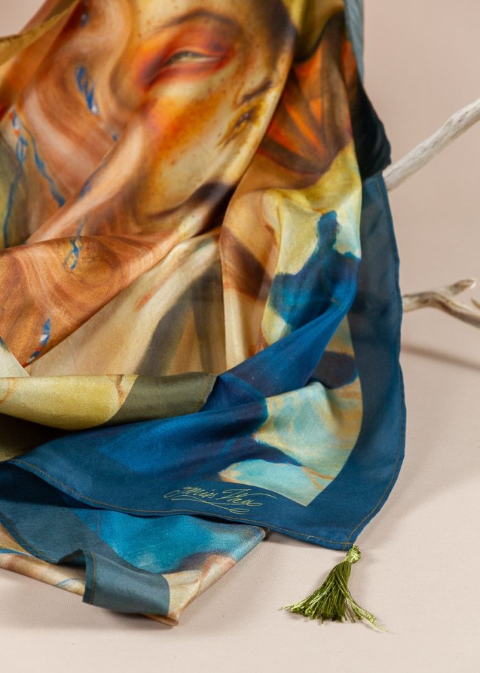 Jardin Secret - Silk Scarf - Miss Van - 2023