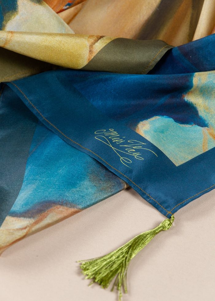 Jardin Secret - Silk Scarf - Miss Van - 2023