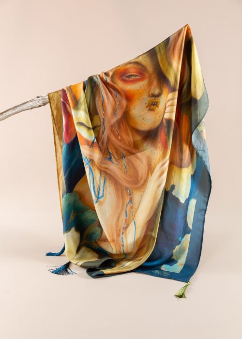 Jardin Secret - Silk Scarf - Miss Van - 2023