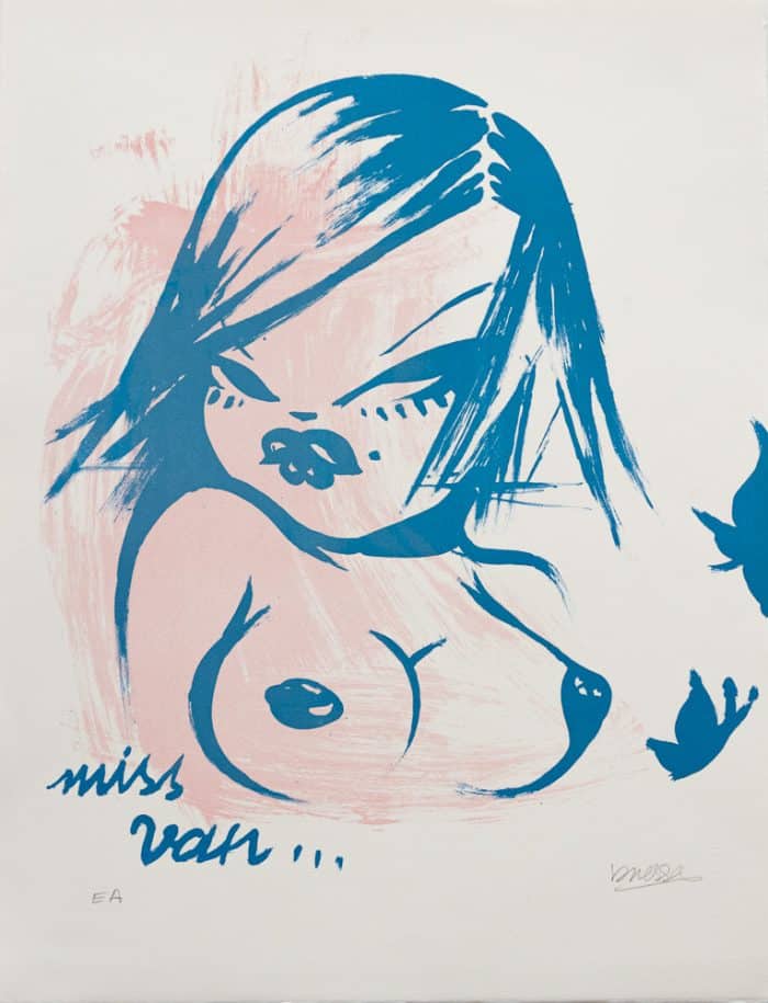 Oldie Screenprint (III) - Miss Van