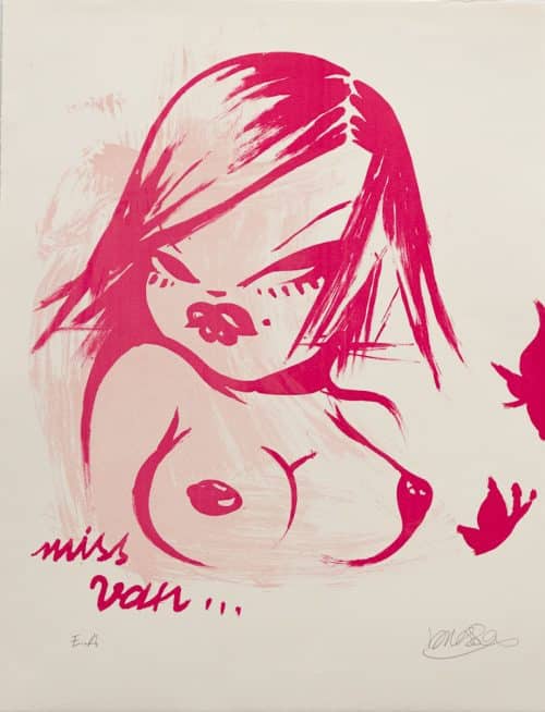 Oldie Screenprint (III) - Miss Van