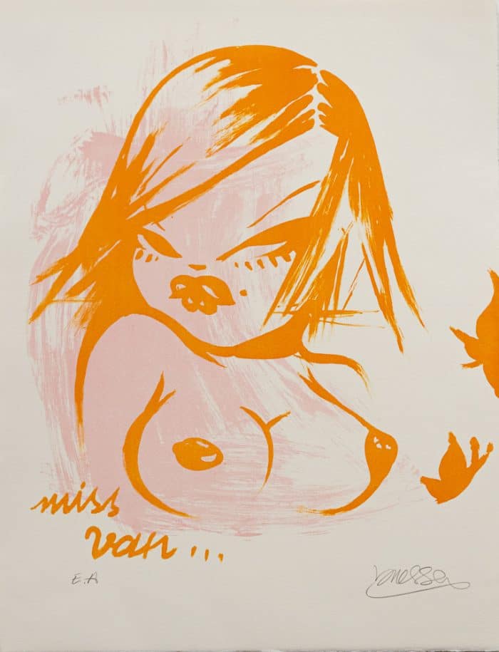 Oldie Screenprint (III) - Miss Van