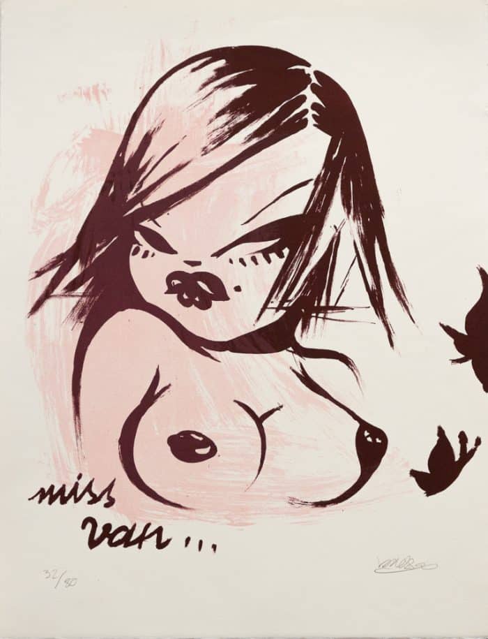 Oldie Screenprint (III) - Miss Van