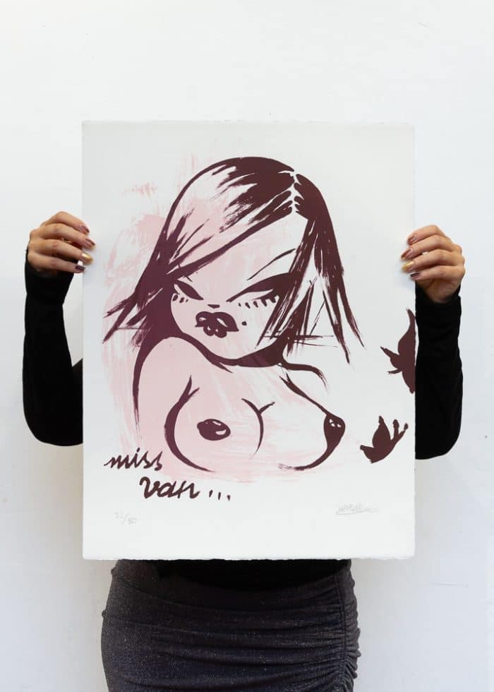 Oldie Screenprint (III) - Miss Van