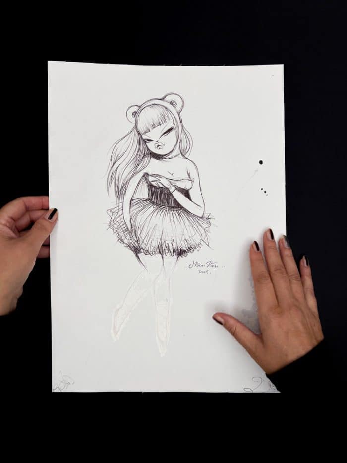 Original Drawing by Miss Van