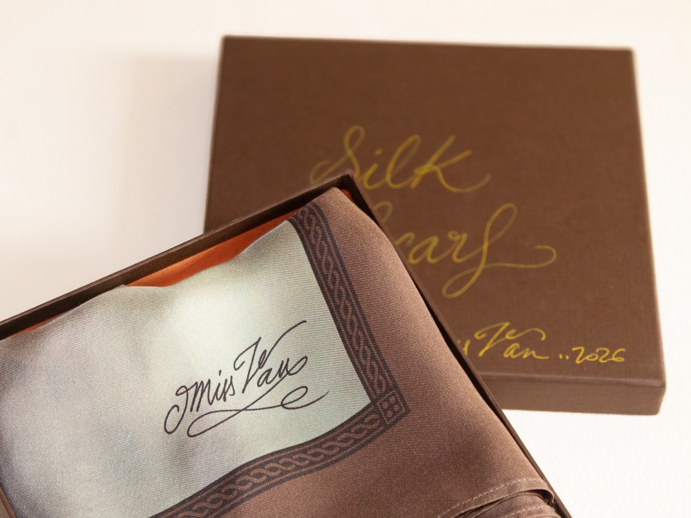 Muses Silk Scaf – Miss Van 2026 Muses Silk Scaf - Miss Van 2026